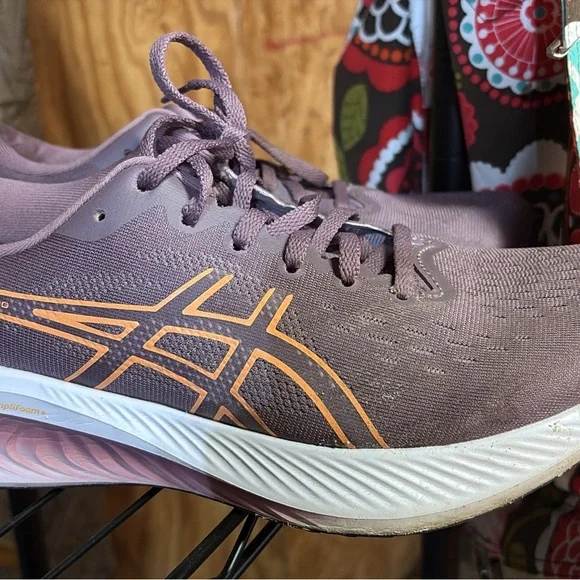 ASICS Women's Running Shoes - Purple and Orange - Picture 1 of 1